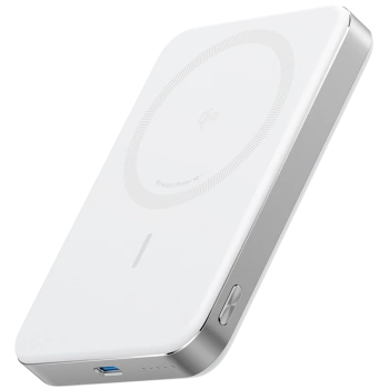 Anker MagGo Power Bank (10K, Magnetic Wireless) White