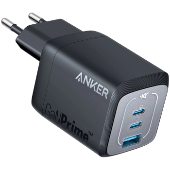 Anker Prime 67W GaN Wall Charger (3 Ports) Black
