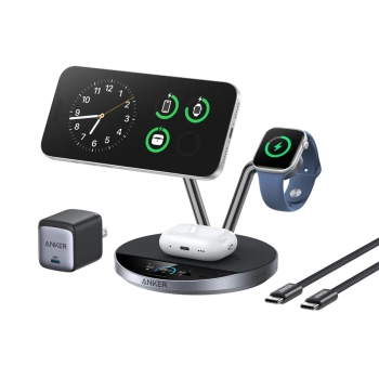 Anker Prime Wireless Charging Station(3-in-1, MagGo, AirCool, dock Stand)