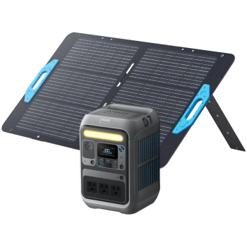 Anker SOLIX C300X plus PS60 Portable Solar Panel