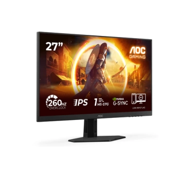 AOC Monitor LED 27G4ZRE 27" Fast IPS 260Hz Gaming, 1920x1080 Full HD 1ms Adaptive Sync 0.3ms 300cd Tilt