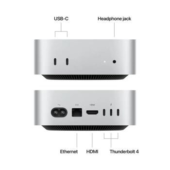 Apple MAC MINI: M4 10C CPU/10C GPU/16GB/512GB-ROC