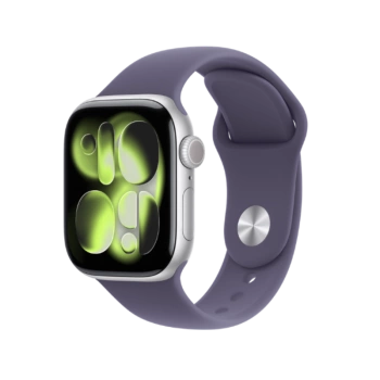 Apple Watch Series 11 GPS 42mm Silver Aluminium Case With Purple Fog SB MEU64 S/M