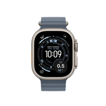 Apple Watch Ultra 3 49mm Natural Titanium Case+Anchor Ocean Band MEWH4