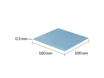 Arctic Thermal Pad TP-3 0.5mm 100x100mm, idealan za RAM, chipsets, i IC