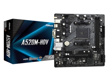 ASROCK MB A520-HDV, AM42xDDR4, 4xSATA, M.2, RAIDVGA, HDMI, Micro ATX