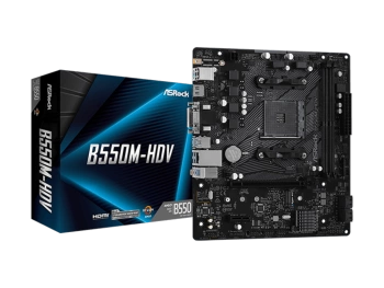 ASROCK MB B550M-HDVAMD B550;AM4;2xDDR4VGA,DVI,HDMI,1xM.2;micro ATX