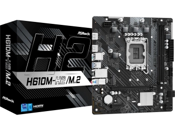ASROCK MB H610M-H2/M.22xDDR4, M.2, 4xSATA, 2xHDMImicroATX