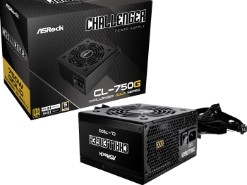 ASROCK PSU 750W Gold Challenge80PLUS, 120mm fan, ATX 3.1PCIe 5.1
