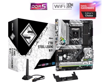 ASROCK Z790 STEEL LEGEND WIFIIntel Z790;LGA1700;4xDDR54xDDR5;RAID;HDMI,DP;ATX