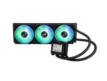 ASUS MAX Gaming LC 360 ARGB LCD, liquid cooler,IPS Screen ARGB Fans, Aura lighting