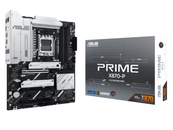 ASUS MB PRIME X870-PX870, AM5; 4xDDR54x M.2; 2x SATA,HDMI,10x USB, RAID,ATX