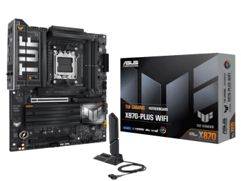 ASUS MB TUF GAMING X870-PLUS WWIFI, X870, AM5; 4xDDR54x M.2; 2x SATA,HDMI,10x USB, RAID,ATX