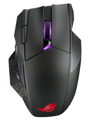 ASUS ROG SPATHA X gaming miš,12 programabilnih tipki, 6 ROGmikro prekidača, 19000 dpi