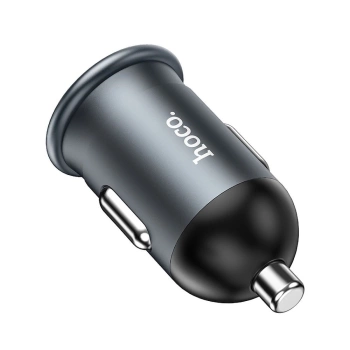 Auto punjač HOCO USB A QC3.0 18W Z43 grey