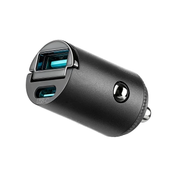 Auto punjač Joyroom JR-CCN18 65W USB-A USB-C Car Charger crni