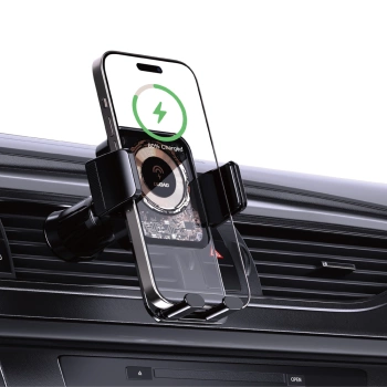 Autodržač Dudao F19 with 15W inductive charger for Dashboard/Vent