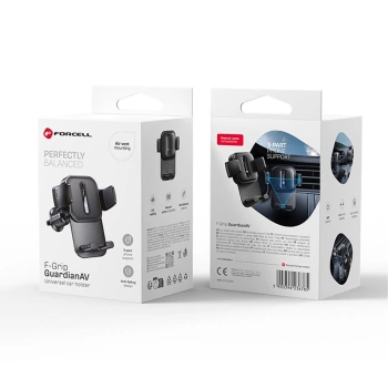 Autodržač FORCELL F-Grip Guardian for air vent crni