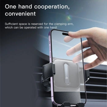 Autodržač FORCELL F-Grip Guardian for air vent crni