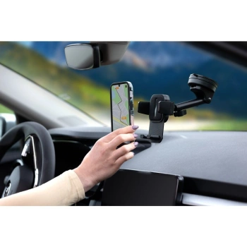 Autodržač FORCELL F-Grip Guardian to windshield/center console crni