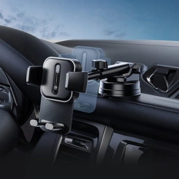 Autodržač FORCELL F-Grip Guardian to windshield/center console crni