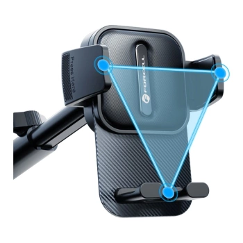 Autodržač FORCELL F-Grip Guardian to windshield/center console crni
