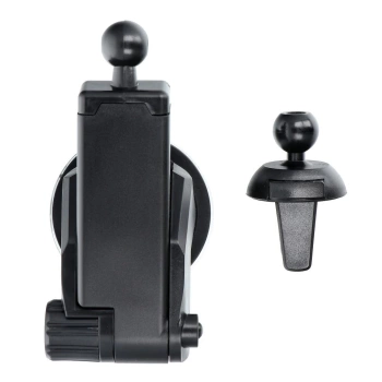 Autodržač Forcell sa wireless charging + automatic sensor HS1 15W crveni