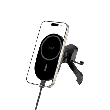 Autodržač Tech-Protect MM15W-V6 Magnetic MagSafe Vent + wireless charger