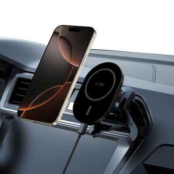 Autodržač Tech-Protect MM15W-V6 Magnetic MagSafe Vent + wireless charger