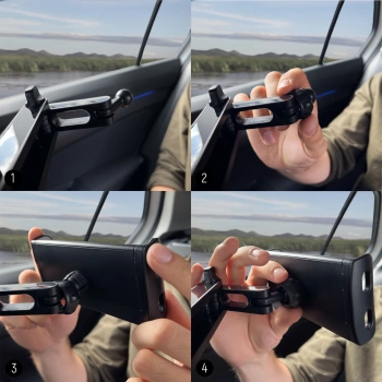 Autodržač Wozinsky Adjustable Headrest Holder for Tablet or Phone
