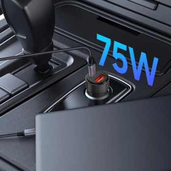 Autopunjač Tech-Protect CC03 2-port PD75W