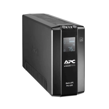Back-UPS Pro APC, 650VA/390W, Tower, 230V, 6x IEC C13 utičnica, AVR, LCD, zamjenjiva baterija