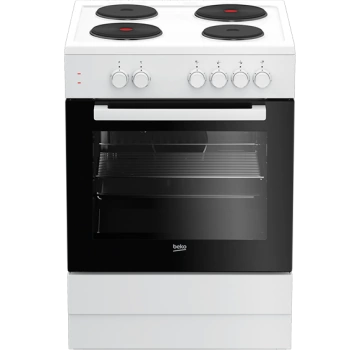 Beko Štednjak, 4 električne ringle, pećnica 67l, A - FSE 66000 GW