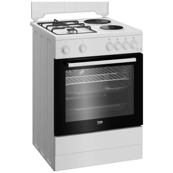 Beko Štednjak kombinirani, 2 el.ringle, 2 x plin, A - FBE64010WDN
