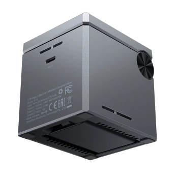 Bežični punjač 3in1 Acefast E18 Rubik's Cube Inductive Charger 15W crni