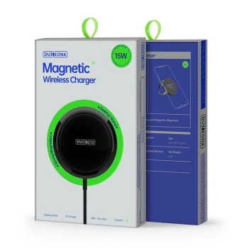 Bežični punjač DUZZONA MagSafe 15W W1 crni