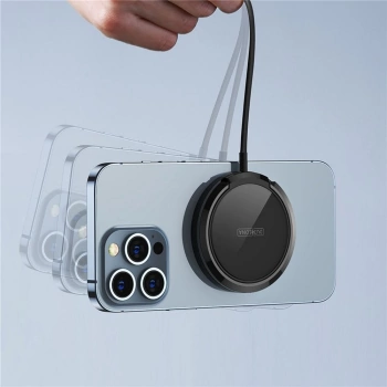 Bežični punjač DUZZONA MagSafe 15W W1 crni