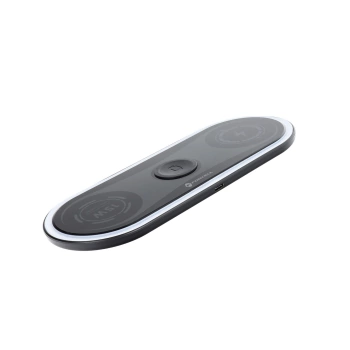 Bežični punjač FORCELL F-ENERGY Ellipse 3in1 QC 15W crni
