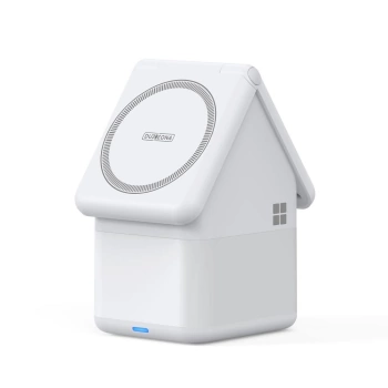 Bežični punjač W20 4-in-1 House-shaped Magnetic Charger Stand 15W bijeli