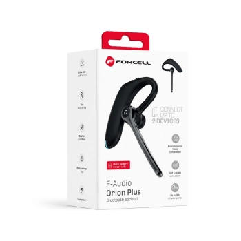 Bluetooth slušalica FORCELL Orion Plus Wireless mono headset crna