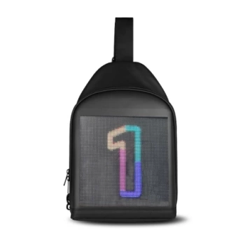 BORG Ruksak Vodootporni LED Showders-WIFI Black