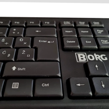BORG Tastatura KB03 BH layout