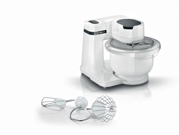 Mikser BOSCH Serie 2|,BIJELI, 700W 4 Brzine, Slastičarski set, MUMS2AW00