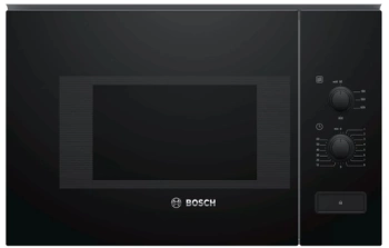 Mikrovalna BOSCH Serie 4| CRNA,800W, 20L BFL520MB0, ugradbena