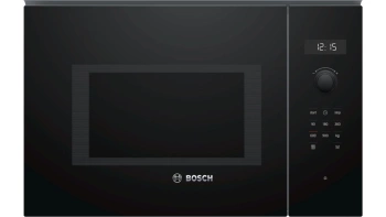 BOSCH mikrovalna Serie 6| CRNA, 900W, Autopilot 7, 25L; Lijevo otvaranje, CN BFL554MB0