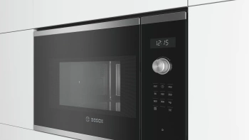 Mikrovalna BOSCH Serie 6| INOX, 900W, Autopilot 7, 25L, Lijevo otvaranje, CN BFL554MS0, ugradbena