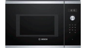 Mikrovalna BOSCH Serie 6| INOX, 900W, Autopilot 7, 25L, Lijevo otvaranje, CN BFL554MS0, ugradbena