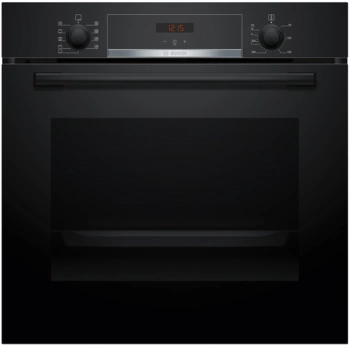 BOSCH pećnica  Serie 4| CRNA, A+, 3D, 71L,7 programa, Old Model HBA513BB1 HBA514BB3