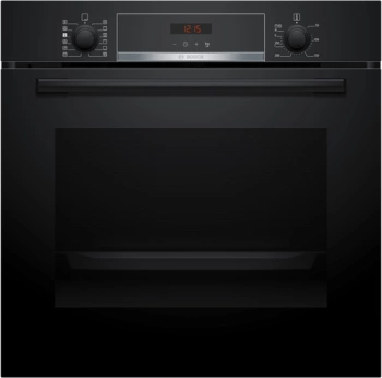 BOSCH pećnica  Serie 4| CRNA,A, 71L,8 programa, Piroliza, Dodavanje pare HQA574BB3