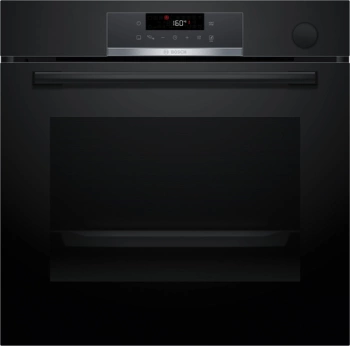 BOSCH pećnica  Serie 4| CRNA, Dodavanje pare,EcoClean,8 programa, A+,AIRFRY HRG532BB3